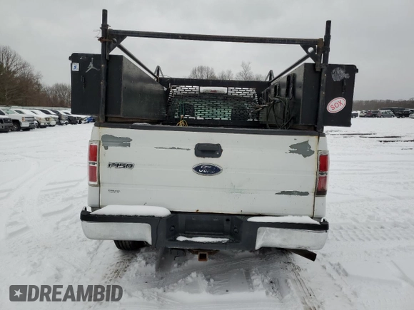 2010 Ford F-150 XL with VIN 1FTMF1EW9AKE40887, listed as a Copart auction lot 87595615 with 161,115 mi miles and Clean Title. Bid and sale history available at DreamBid. Image 6.