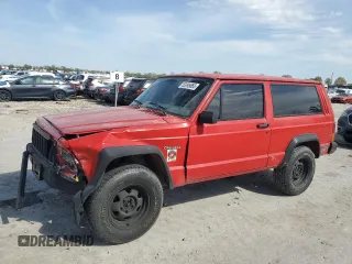 1995 Jeep Cherokee SE with VIN 1J4FT27P9SL561969, listed as a Copart auction lot 53295865 with 151,377 mi miles and Salvage title. Bid and sale history available at DreamBid. Image 1.