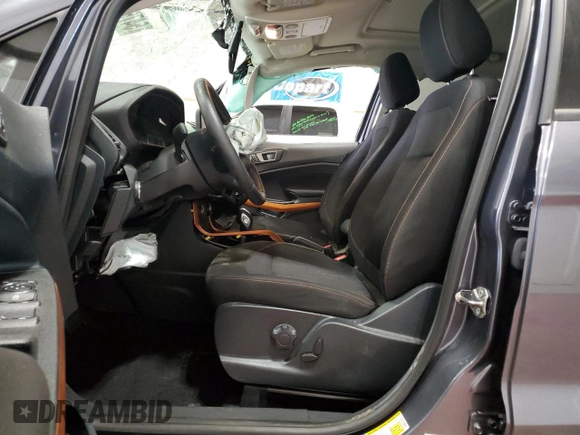 2022 Ford EcoSport SE z VIN MAJ6S3GL3NC458388, wystawiony jako Copart lot #54754375 z przebiegiem 4793 mil mil oraz Szkody całkowita. Historia ofert i sprzedaży dostępna na DreamBid. Obrazek 7.