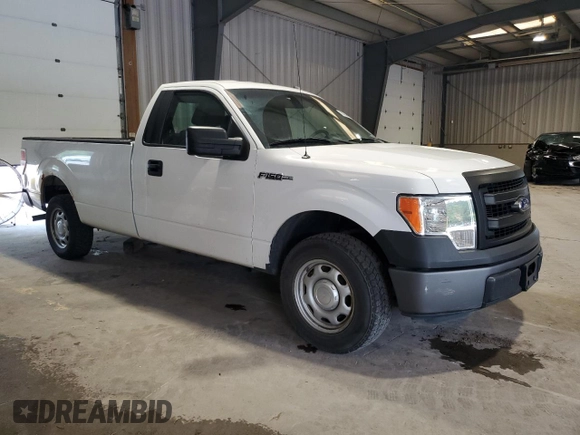 2014 Ford F-150 XL с VIN 1FTNF1CF1EKF71261, выставлен на аукционе Copart как лот 60958835 с пробегом 108 383 миль миль и Списание • Salvage title. История ставок и продаж доступна на DreamBid. Изображение 4.