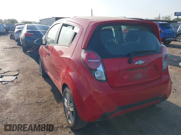 2014 Chevrolet Spark LT with VIN KL8CD6S93EC567611, listed as a IAAI auction lot 41871911 with 165,286 mi miles. Bid and sale history available at carsss.com. Image 3.
