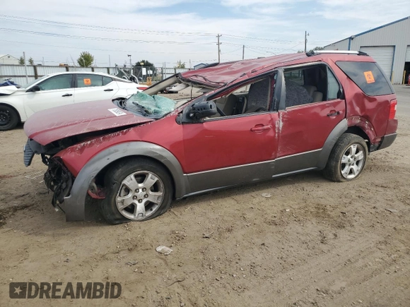 2007 Ford Freestyle SEL with VIN 1FMDK02197GA22576, listed as a Copart auction lot 71009824 with 0 mi miles and Non Repairable. Bid and sale history available at carsss.com. Image 1.