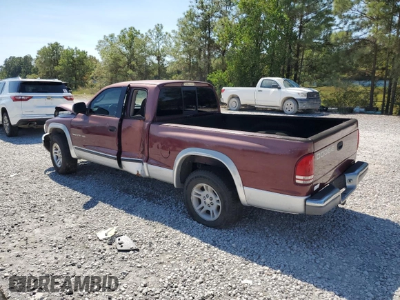 2001 Dodge Dakota Sport with VIN 1B7GL22N11S237838, listed as a Copart auction lot 75295524 with 0 mi miles and Salvage Title. Bid and sale history available at carsss.com. Image 2.