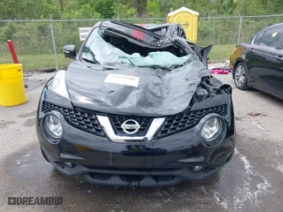 2015 Nissan Juke S with VIN JN8AF5MR1FT503590, listed as a IAAI auction lot 41970400 with 153,852 mi miles. Bid and sale history available at carsss.com. Image 12.
