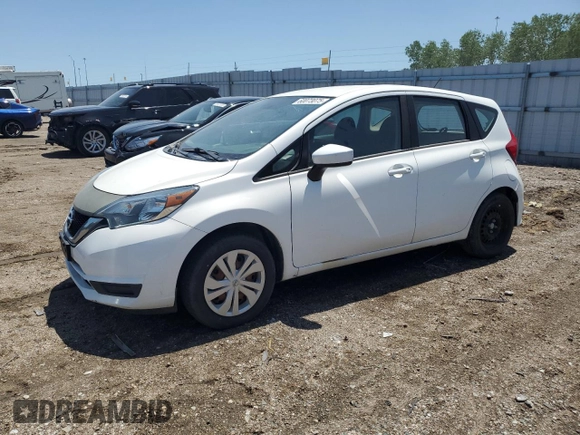 2017 Nissan Note SV with VIN 3N1CE2CPXHL354760, listed as a Copart auction lot 60073075 with 110,758 mi miles and Clean title. Bid and sale history available at DreamBid. Image 1.