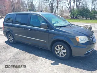 2012 Chrysler Town & Country Touring with VIN 2C4RC1BG4CR189809, listed as a IAAI auction lot 42093962 with 180,324 mi miles. Bid and sale history available at carsss.com. Image 1.