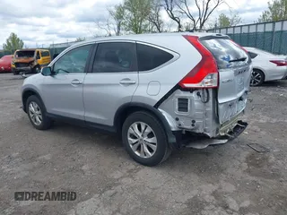 2014 Honda CR-V EX with VIN 2HKRM4H55EH674996, listed as a IAAI auction lot 42053923 with 110,065 mi miles. Bid and sale history available at carsss.com. Image 3.