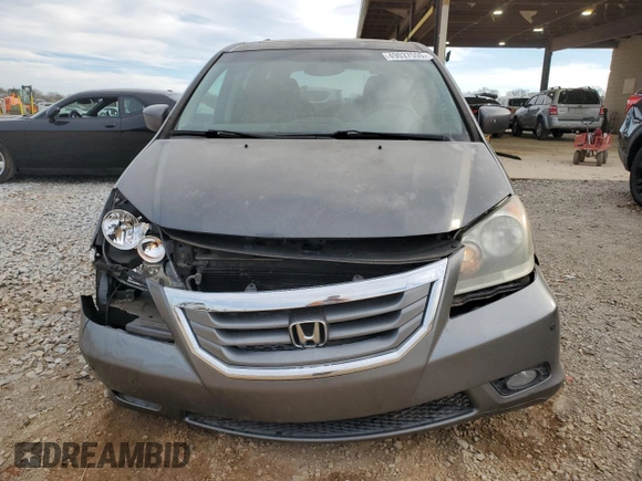 2010 Honda Odyssey Touring with VIN 5FNRL3H98AB005906, listed as a Copart auction lot 49037555 with 267,391 mi miles and Salvage Title. Bid and sale history available at carsss.com. Image 5.