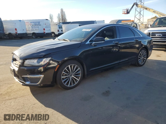 2017 Lincoln MKZ Hybrid Premiere with VIN 3LN6L5KU1HR650025, listed as a Copart auction lot 42195145 with 122,608 mi miles and Salvage Title. Bid and sale history available at DreamBid. Image 1.