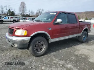2002 Ford F-150 XLT with VIN 1FTRW08662KA72648, listed as a Copart auction lot 82920514 with 0 mi miles and Clean Title. Bid and sale history available at carsss.com. Image 1.