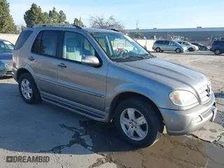 2005 Mercedes-Benz M-Class 3.7L with VIN 4JGAB57E75A525969, listed as a IAAI auction lot 41839065 with 191,601 mi miles. Bid and sale history available at carsss.com. Image 1.