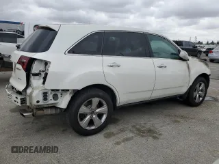 2011 Acura MDX Tech Pkg with VIN 2HNYD2H69BH500436, listed as a Copart auction lot 53506175 with Not Provided miles and Salvage Title. Bid and sale history available at carsss.com. Image 3.