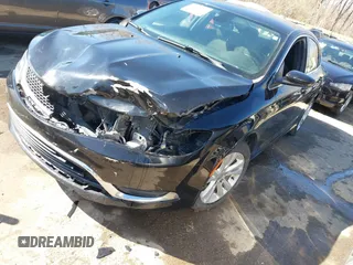 2016 Chrysler 200 Limited with VIN 1C3CCCAB9GN126719, listed as a IAAI auction lot 41828050 with 218,871 mi miles. Bid and sale history available at carsss.com. Image 2.