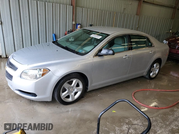 2011 Chevrolet Malibu 1LS with VIN 1G1ZB5E11BF214505, listed as a Copart auction lot 55985365 with 100,186 mi miles and Salvage Title. Bid and sale history available at DreamBid. Image 1.