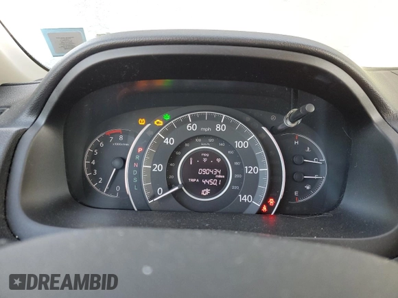 2016 Honda CR-V SE with VIN 5J6RM4H49GL103513, listed as a Copart auction lot 85911354 with 90,434 mi miles and Salvage Title. Bid and sale history available at carsss.com. Image 9.