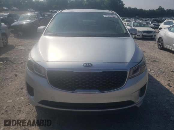 2016 Kia Sedona LX with VIN KNDMB5C10G6131899, listed as a Copart auction lot 66399864 with 121,993 mi miles and Salvage Title. Bid and sale history available at carsss.com. Image 5.