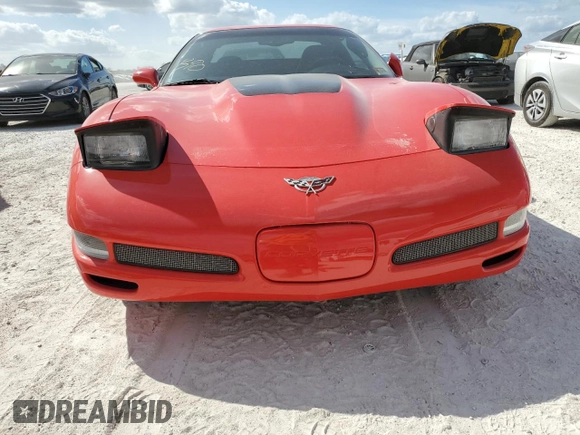 2003 Chevrolet Corvette Z06 with VIN 1G1YY12S835128101, listed as a Copart auction lot 77173944 with 0 mi miles and Salvage Title. Bid and sale history available at carsss.com. Image 5.
