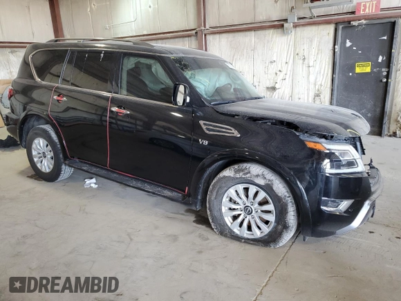 2021 Nissan Armada SV with VIN JN8AY2AC1M9146351, listed as a Copart auction lot 70776764 with 73,727 mi miles and Salvage Title. Bid and sale history available at carsss.com. Image 4.