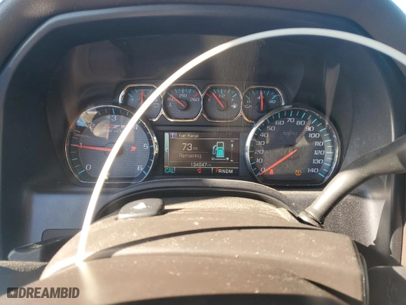 2015 Chevrolet Silverado 1500 LTZ with VIN 3GCUKSECXFG225654, listed as a Copart auction lot 41747715 with 134,047 mi miles and Salvage Title. Bid and sale history available at carsss.com. Image 9.