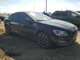 2017 Volvo S60 Dynamic with VIN YV126MFL5H2435350, listed as a Copart auction lot 54753695 with 82,765 mi miles and Clean title. Bid and sale history available at DreamBid. Image 4.