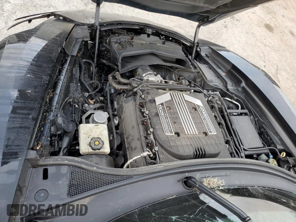 2015 Chevrolet Corvette Z06 3LZ with VIN 1G1YU3D62F5603415, listed as a Copart auction lot 84517834 with 17,983 mi miles and Salvage Title. Bid and sale history available at carsss.com. Image 12.