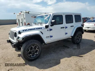 2021 Jeep Wrangler Unlimited Rubicon с VIN 1C4JJXR6XMW809719, выставлен на аукционе Copart как лот 63675865 с пробегом 24 596 миль миль и Списание • Salvage title. История ставок и продаж доступна на DreamBid. Изображение 1.