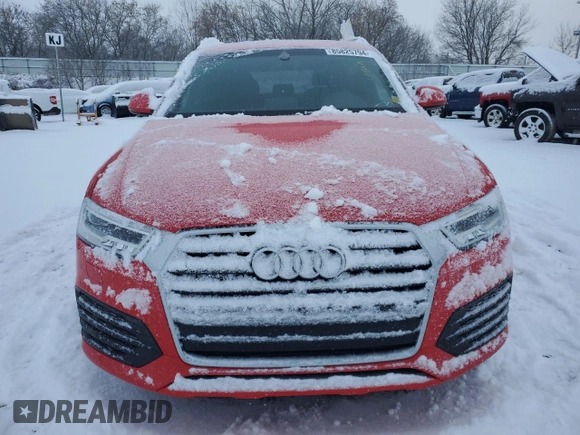2016 Audi Q3 Prestige with VIN WA1GFCFS0GR012771, listed as a Copart auction lot 85825794 with 3,916 mi miles and Clean title. Bid and sale history available at DreamBid. Image 5.