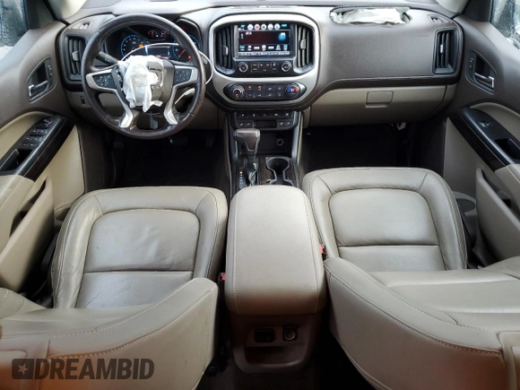 2018 GMC Canyon 2WD SLT with VIN 1GTG5DEN2J1110829, listed as a Copart auction lot 80414214 with 74,702 mi miles and Salvage Title. Bid and sale history available at carsss.com. Image 8.