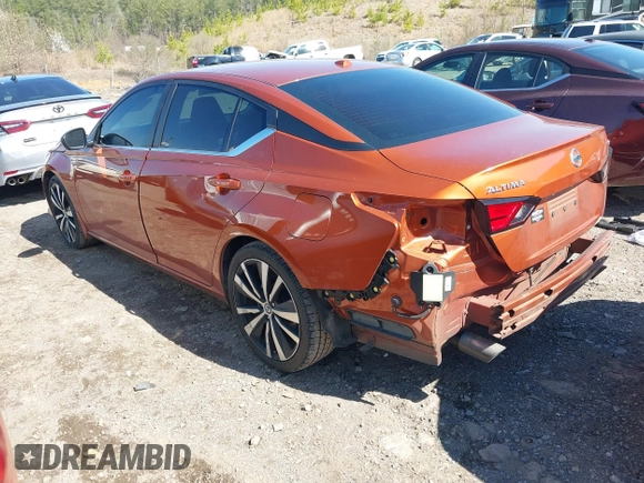 2021 Nissan Altima 2.5 SR with VIN 1N4BL4CV8MN418500, listed as a IAAI auction lot 41759730 with 75,307 mi miles. Bid and sale history available at carsss.com. Image 3.