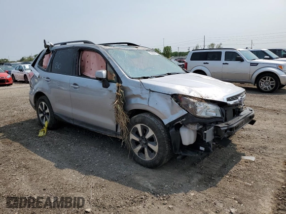 2017 Subaru Forester Premium with VIN JF2SJAGCXHH423310, listed as a Copart auction lot 52632473 with 0 mi miles. Bid and sale history available at carsss.com. Image 4.