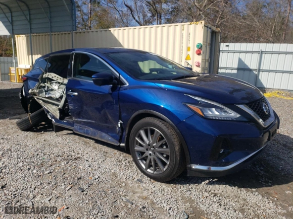 2021 Nissan Murano SV with VIN 5N1AZ2BJ0MC119758, listed as a Copart auction lot 87642715 with 85,894 mi miles and Salvage Title. Bid and sale history available at carsss.com. Image 4.