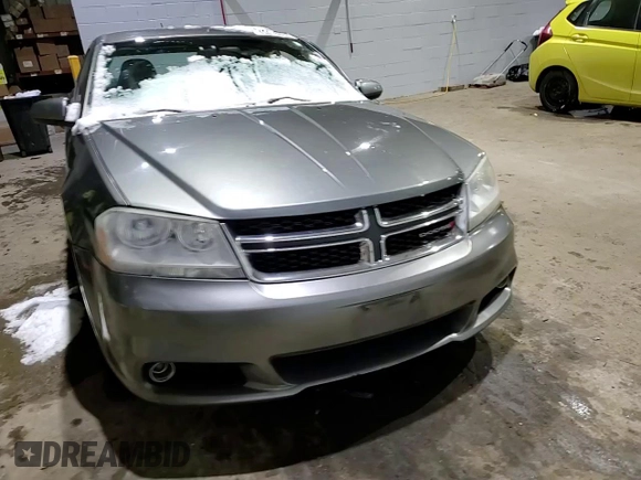 2012 Dodge Avenger SXT Plus with VIN 1C3CDZEG2CN251612, listed as a Copart auction lot 43418835 with 104,355 mi miles and Salvage Title. Bid and sale history available at carsss.com. Image 10.