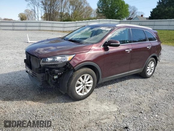 2020 Kia Sorento LX with VIN 5XYPG4A32LG661876, listed as a Copart auction lot 49798915 with 60,720 mi miles and Salvage Title. Bid and sale history available at DreamBid. Image 1.