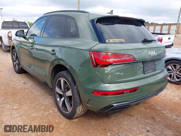 2023 Audi Q5 S line Premium Plus with VIN WA1EAAFY1P2111431, listed as a IAAI auction lot 42355144 with 43,498 mi miles and . Bid and sale history available at DreamBid. Image 3.