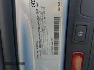 2018 Audi S4 Prestige with VIN WAUC4AF41JA001359, listed as a Copart auction lot 50052295 with 72,003 mi miles and Salvage Title. Bid and sale history available at carsss.com. Image 12.