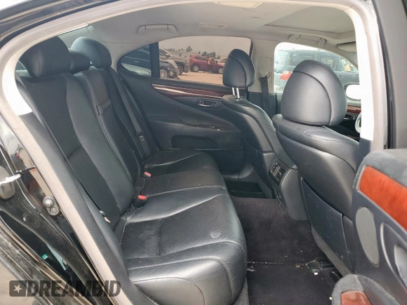 2007 Lexus LS 460 with VIN JTHBL46F675004312, listed as a Copart auction lot 59763745 with 138,575 mi miles and Salvage title. Bid and sale history available at DreamBid. Image 10.