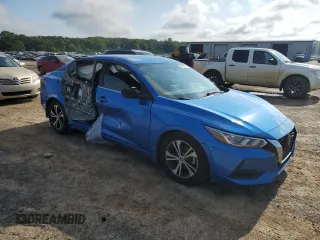 2020 Nissan Sentra SV with VIN 3N1AB8CV4LY223031, listed as a Copart auction lot 61343315 with 120,547 mi miles and Salvage title. Bid and sale history available at DreamBid. Image 4.