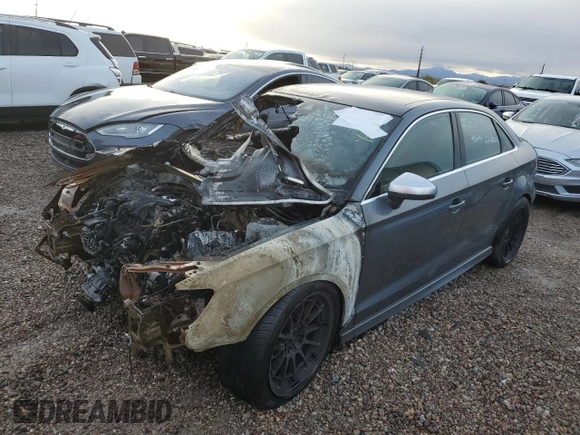 2015 Audi S3 z VIN WAUFFHFF9F1124920, wystawiony jako Copart lot #39576164 z przebiegiem Nie podano mil oraz Szkoda całkowita • Salvage title. Historia ofert i sprzedaży dostępna na DreamBid. Obrazek 1.