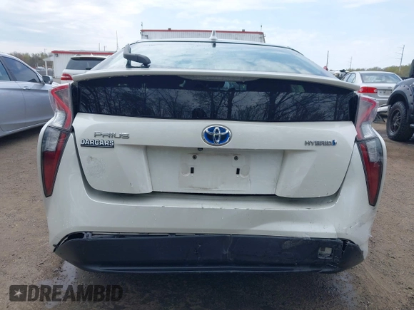 2017 Toyota Prius Two with VIN JTDKARFU1H3533778, listed as a IAAI auction lot 41958787 with 186,745 mi miles and . Bid and sale history available at DreamBid. Image 16.