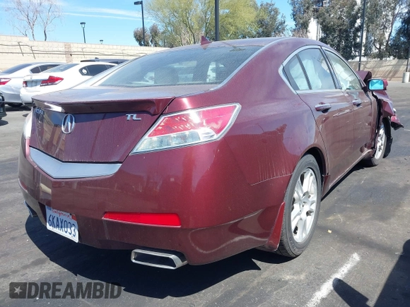 2010 Acura TL Tech with VIN 19UUA8F56AA007838, listed as a IAAI auction lot 41803438 with 182,780 mi miles. Bid and sale history available at carsss.com. Image 4.