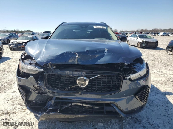 2024 Volvo XC60 Plus Dark Theme with VIN YV4L12RL2R1762432, listed as a Copart auction lot 48196165 with 8,932 mi miles and Salvage Title. Bid and sale history available at carsss.com. Image 5.