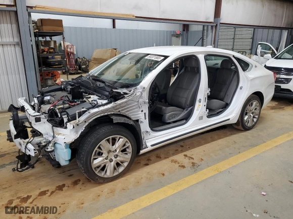 2018 Chevrolet Impala LS with VIN 2G11X5SA7J9165871, listed as a Copart auction lot 88331865 with 0 mi miles and Salvage Title. Bid and sale history available at carsss.com. Image 1.