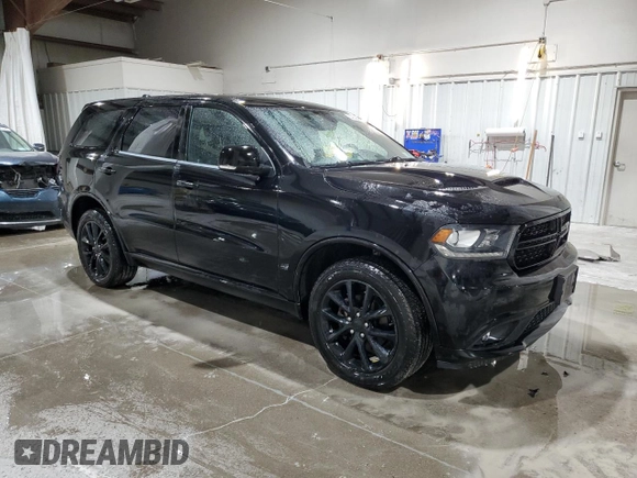 2018 Dodge Durango GT with VIN 1C4RDJDG5JC497197, listed as a Copart auction lot 54826695 with 67,262 mi miles and Salvage Title. Bid and sale history available at DreamBid. Image 4.