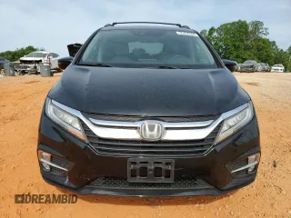 2019 Honda Odyssey Elite with VIN 5FNRL6H99KB008204, listed as a Copart auction lot 55454505 with 32,397 mi miles and Salvage Title. Bid and sale history available at DreamBid. Image 5.