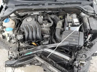 2012 Volkswagen Jetta Sedan S w/Sunroof with VIN 3VW2K7AJ9CM382837, listed as a Copart auction lot 86810494 with 70,724 mi miles and Salvage Title. Bid and sale history available at carsss.com. Image 12.