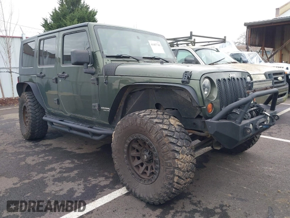 2008 Jeep Wrangler Unlimited Rubicon with VIN 1J8GA69168L591089, listed as a IAAI auction lot 41487746 with 161,916 mi miles and . Bid and sale history available at DreamBid. Image 1.