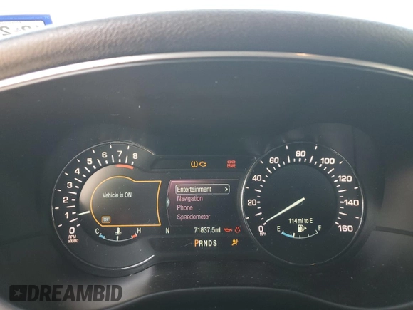 2017 Lincoln MKC Select with VIN 5LMCJ2C93HUL28235, listed as a Copart auction lot 56643915 with 71,837 mi miles and Salvage title. Bid and sale history available at DreamBid. Image 9.