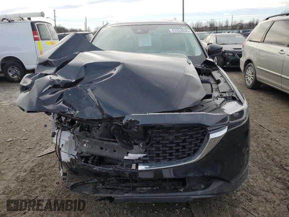 2023 Mazda CX-5 2.5 S Premium Plus Package with VIN JM3KFBEM1P0100091, listed as a Copart auction lot 43353035 with 0 mi miles and Salvage Title. Bid and sale history available at carsss.com. Image 5.