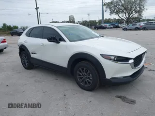 2024 Mazda CX-30 2.5 S with VIN 3MVDMBAMXRM610693, listed as a IAAI auction lot 41369268 with 60,842 mi miles. Bid and sale history available at carsss.com. Image 1.