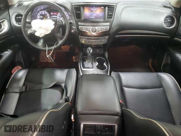 2020 Infiniti QX60 Luxe with VIN 5N1DL0MN7LC532276, listed as a Copart auction lot 50309855 with 14,951 mi miles and Salvage Title. Bid and sale history available at DreamBid. Image 8.